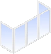 П- образный балкон